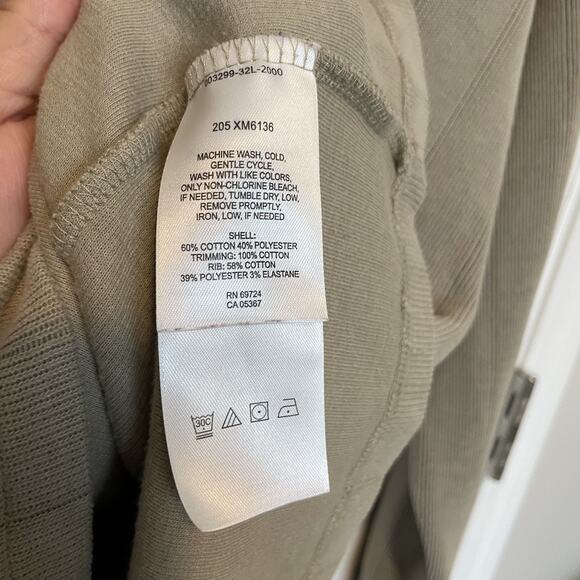 Columbia North Rim Pullover Sweater Men’s Medium Ribbed V-Neck long sleeved Tan - Picture 7 of 9